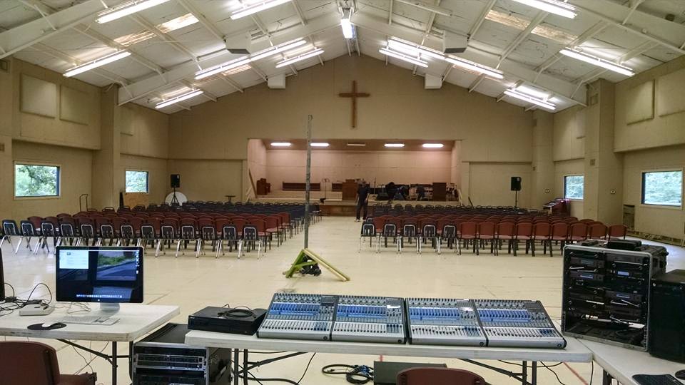 2015FamCampStart Evening Light Tabernacle of Louisiana